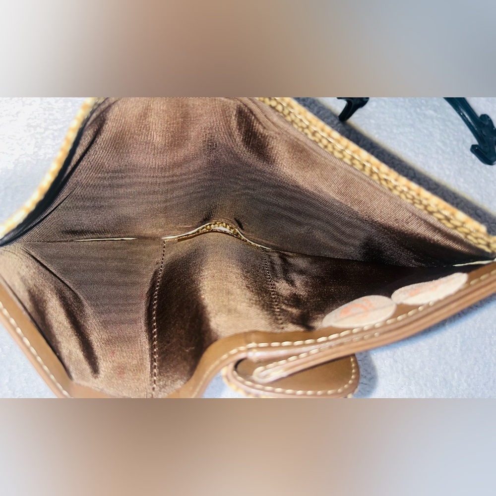 Borbonese Squail Suede Compact Wallet - Picture 9 of 11